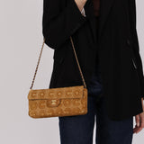 Chanel 2000 Beige Pony Hair COCO East West Flap BGHW