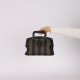 Fendi Pequin Mini Frame Doctor Bag