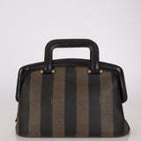 Fendi Pequin Mini Frame Doctor Bag