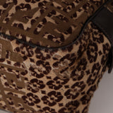 Fendi Zucca Mirage Ponyhair Mini Bauletto