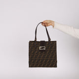 Fendi Zucca Baguette Tote