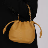 Loewe Sahara Mellow Nappa Mini Flamenco Bag with Donut Chain