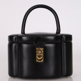 Loewe Box Leather Anagram Vanity Top Handle Bag