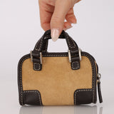 Loewe Suede Micro Amazona Bag