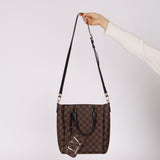 Louis Vuitton 2020 Damier Ebene Belmont Tote PM