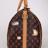 Limited Edition Louis Vuitton 2018 Monogram Grace Coddington Catogram Speedy 30