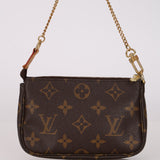 Louis Vuitton 2007 Monogram Chain Mini Pochette