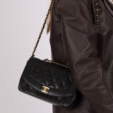 Chanel 1996 Lambskin Small Diana Bag 24K GP