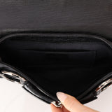 Gucci GG Canvas Small Horsebit Clutch on Chain
