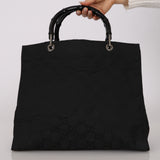 Gucci GG Nylon Bamboo Shopper Tote