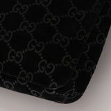 Gucci GG Suede Slim Horsebit Tote with Pouch