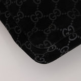 Gucci GG Suede Slim Horsebit Tote with Pouch