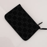 Gucci GG Suede Slim Horsebit Tote with Pouch