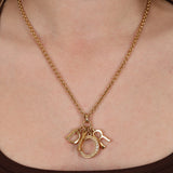 Dior Logo Crystal Necklace