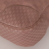 Gucci Large Pink Guccissima Bree Hobo