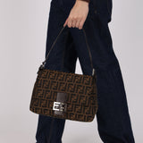 Fendi Zucca Mamma Forever Baguette