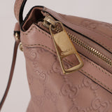 Gucci Large Pink Guccissima Bree Hobo