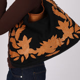 Limited Edition Gucci Black Canvas Horsebit Hobo