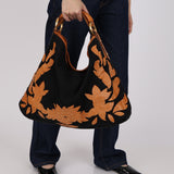 Limited Edition Gucci Black Canvas Horsebit Hobo