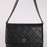 Chanel 2010 Caviar Wallet on Chain SHW