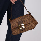 Fendi Zucchino Mini Mamma Baguette