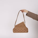 Limited Edition Fendi First Bag FF Karligraphy Medium Clutch