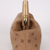 Limited Edition Fendi First Bag FF Karligraphy Medium Clutch