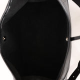 Louis Vuitton Leather Carry All Cargo Shoulder Bag