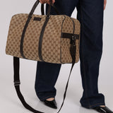 Gucci Monogram Canvas Duffle Bag