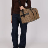 Gucci Monogram Canvas Duffle Bag