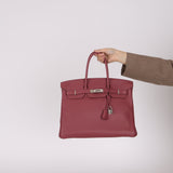 Hermès 2014 Birkin Togo Bois De Rose 35 PHW
