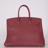 Hermès 2014 Birkin Togo Bois De Rose 35 PHW