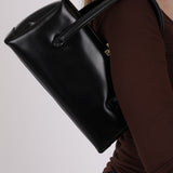 Gucci Black Box Calf Square G Top Handle Bag