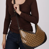 Gucci GG Crystal Halfmoon Large Hobo