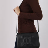 Celine Leather XL Macadam Small Flap Bag