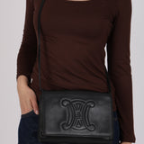 Celine Leather XL Macadam Small Flap Bag
