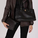 Chanel Medium Cerf Executive Tote 2005 24K GP