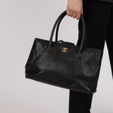 Chanel Medium Cerf Executive Tote 2005 24K GP
