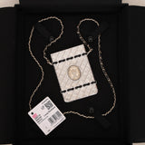 Rare Chanel 2021 Coco Crown Card Holder Necklace