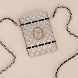 Rare Chanel 2021 Coco Crown Card Holder Necklace