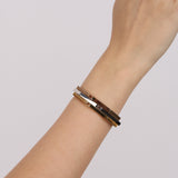 Fendi FF 3 Piece Bracelet Cuff Set