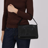 Celine Leather XL Macadam Small Flap Bag
