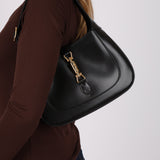 Gucci Black Box Calf Jackie 1961 Small Hobo