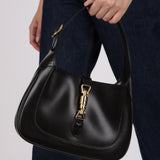 Gucci Black Box Calf Jackie 1961 Small Hobo