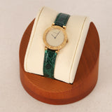 Tiffany & Co 18K Yellow Gold and Crocodile Atlas Watch 24mm