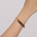 Fendi FF 3 Piece Bracelet Cuff Set