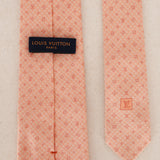 Louis Vuitton Sand Monogram Silk Tie