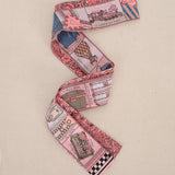 Louis Vuitton "Art of Travel' Silk Scarf