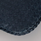 Bottega Veneta Navy Intrecciato Large Hobo