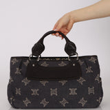 Celine Denim Macadam Small Boogie Bag
